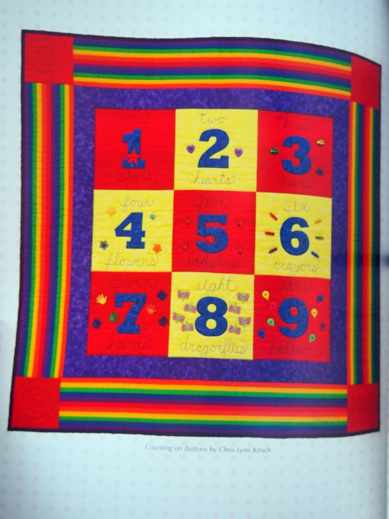 Snuggle And Learn Quilts For Kids By Chris Lynn Kirsch Paperback Quilting Book 2008