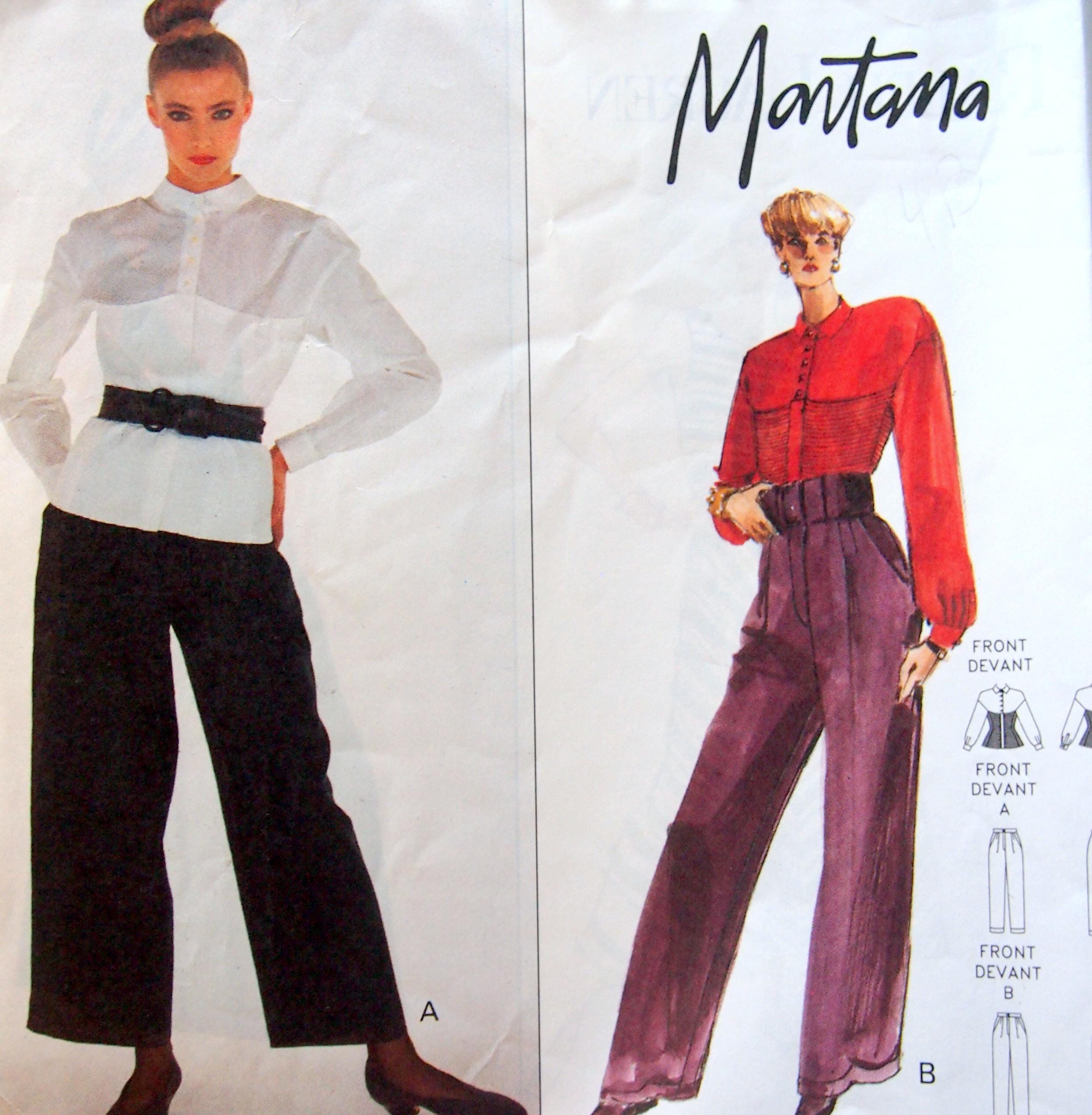80s Claude Montana - Etsy