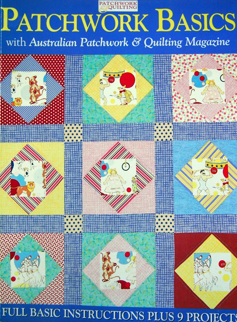 Patchwork Basics With Australian Patchwork & Quilting Magazine Etsy