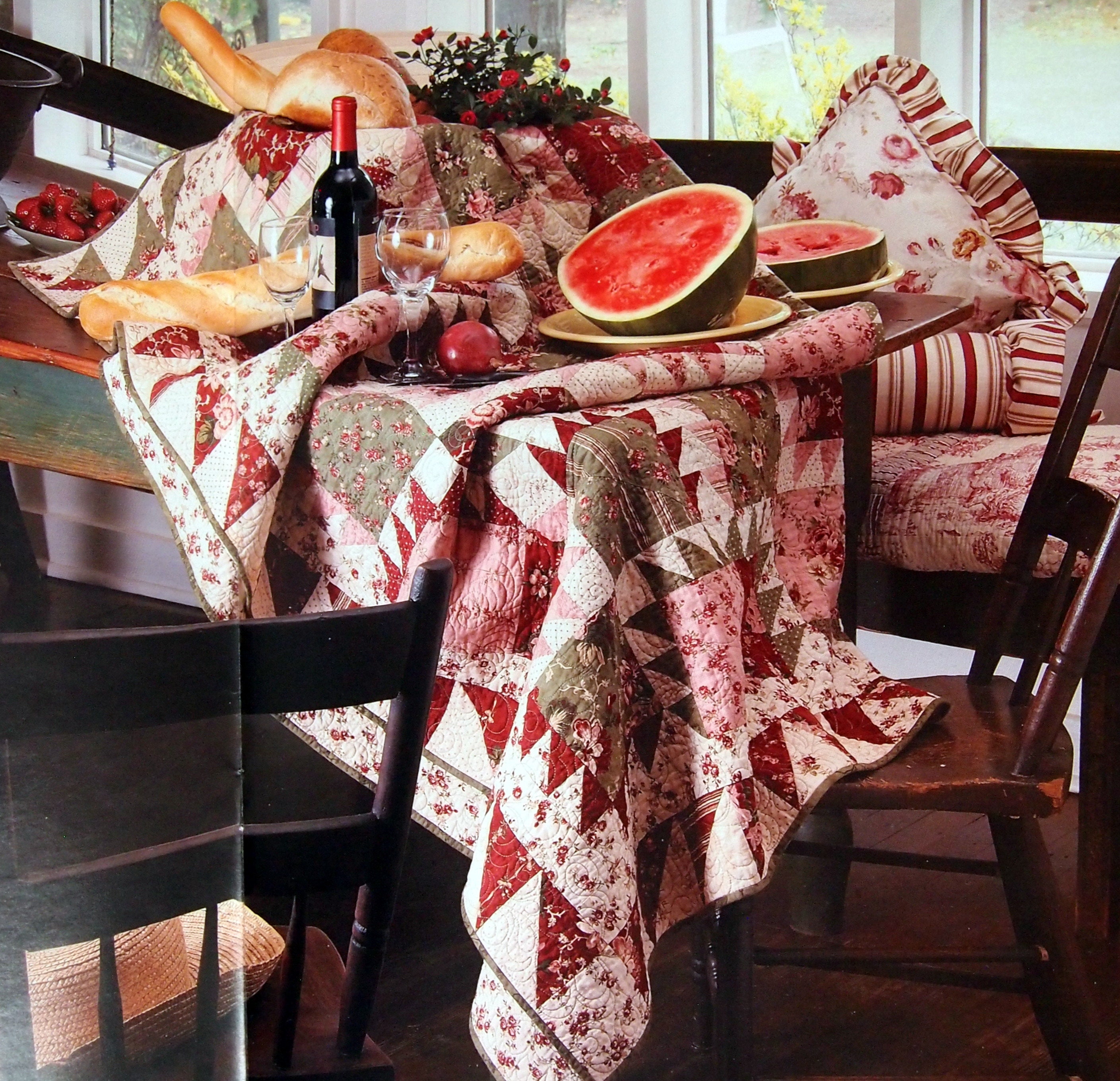 7 Projects By Carrie L Nelson Quilt Pattern Booklet 2003 Miss Rosie's