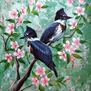 Bitterroot Backroads 5 - Painting Birds by Glenice Moore Vintage ...
