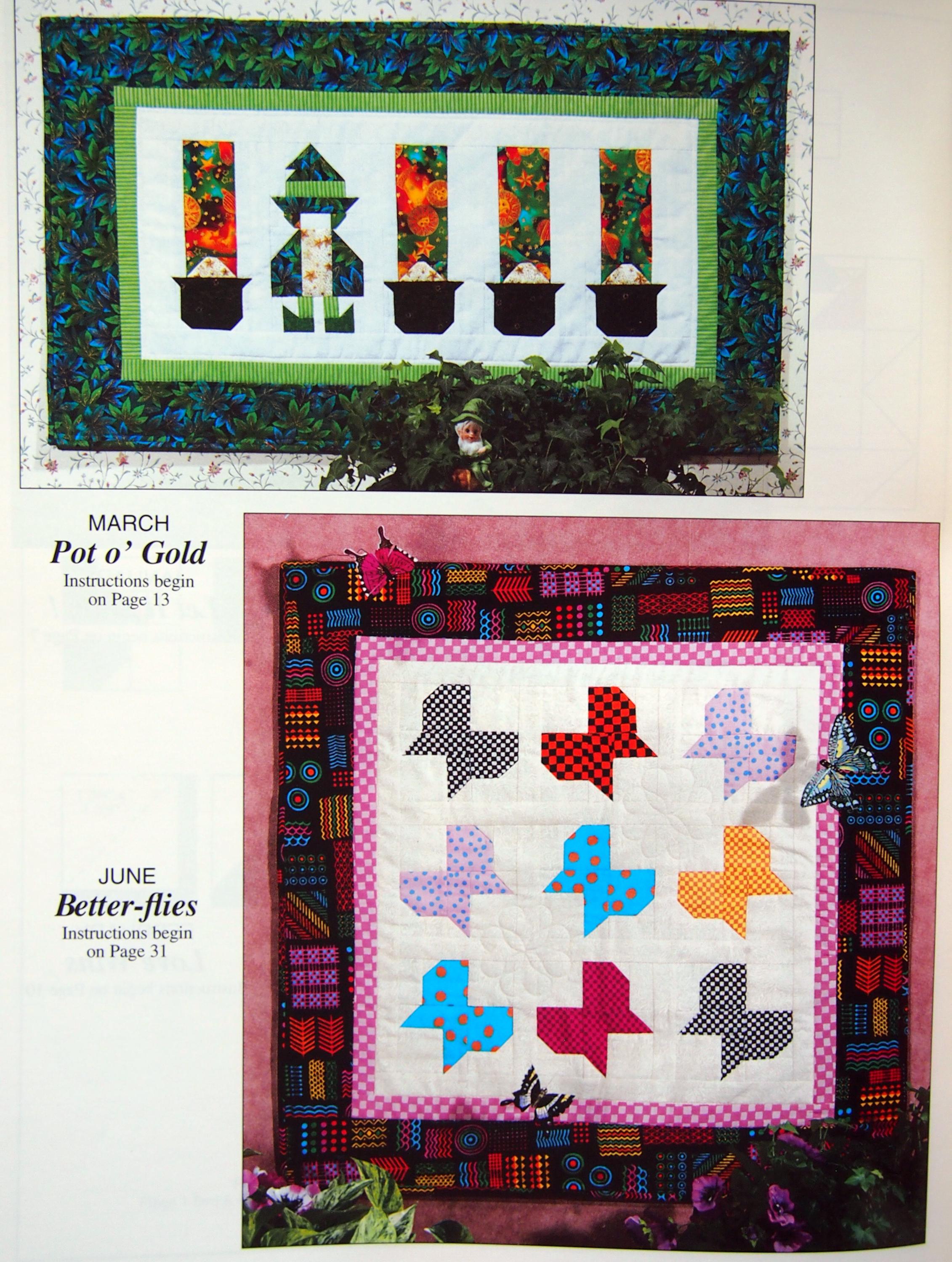 Festival of Calendar Quilts - 12 Delightful Wall Quilts to