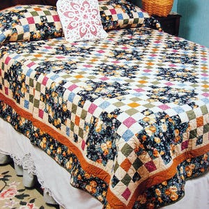 Quilt - Beginner Beauties! Vintage Quilt Pattern Magazine Winter 2001