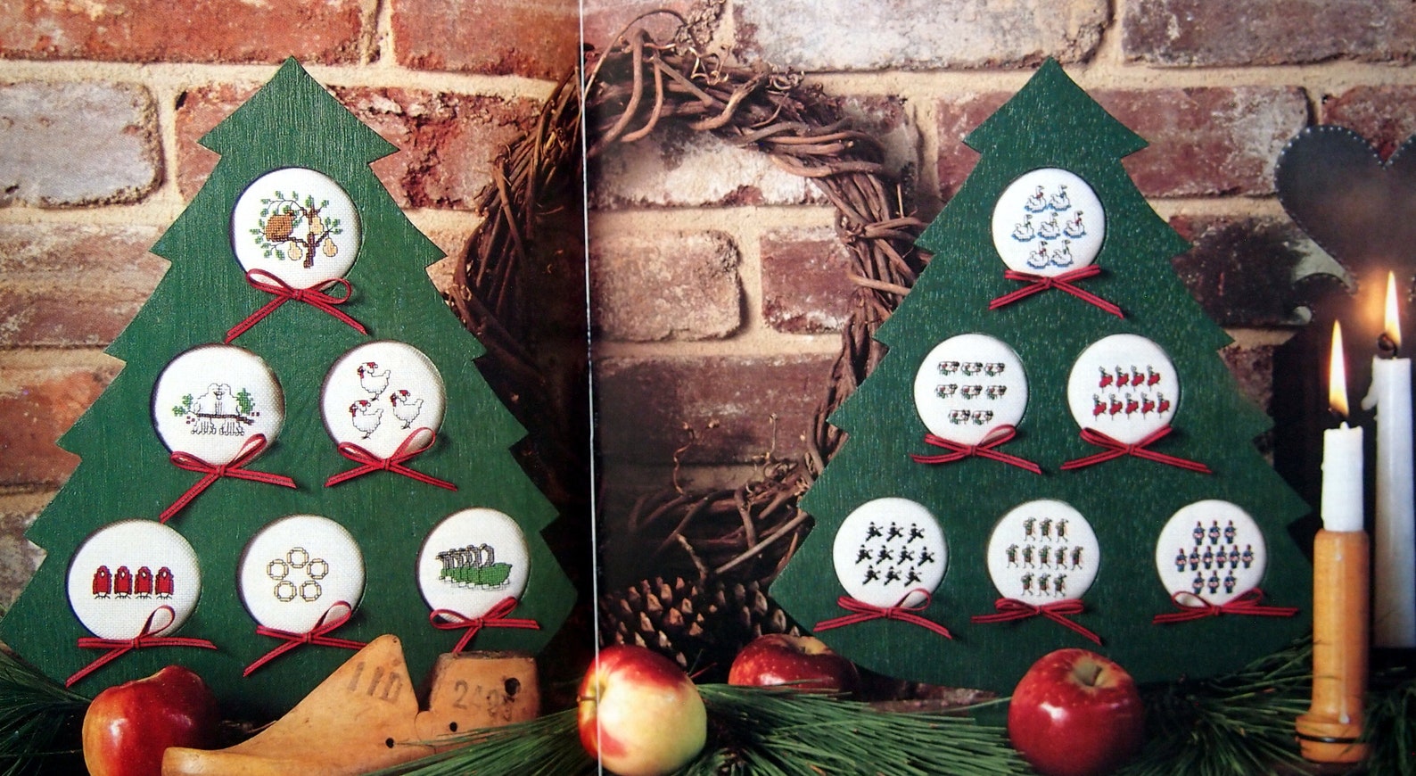 Mini motif designs country volume 2 crossstitch book