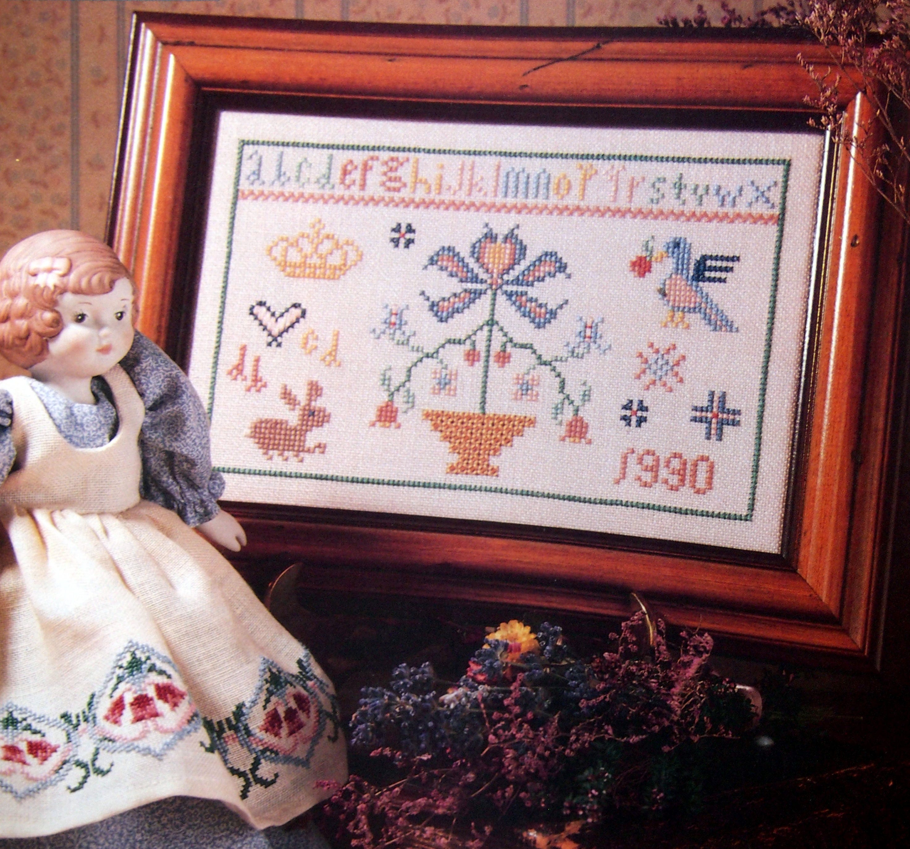 Cross Stitch and Country Craft Vintage Cross Stitch Pattern Etsy