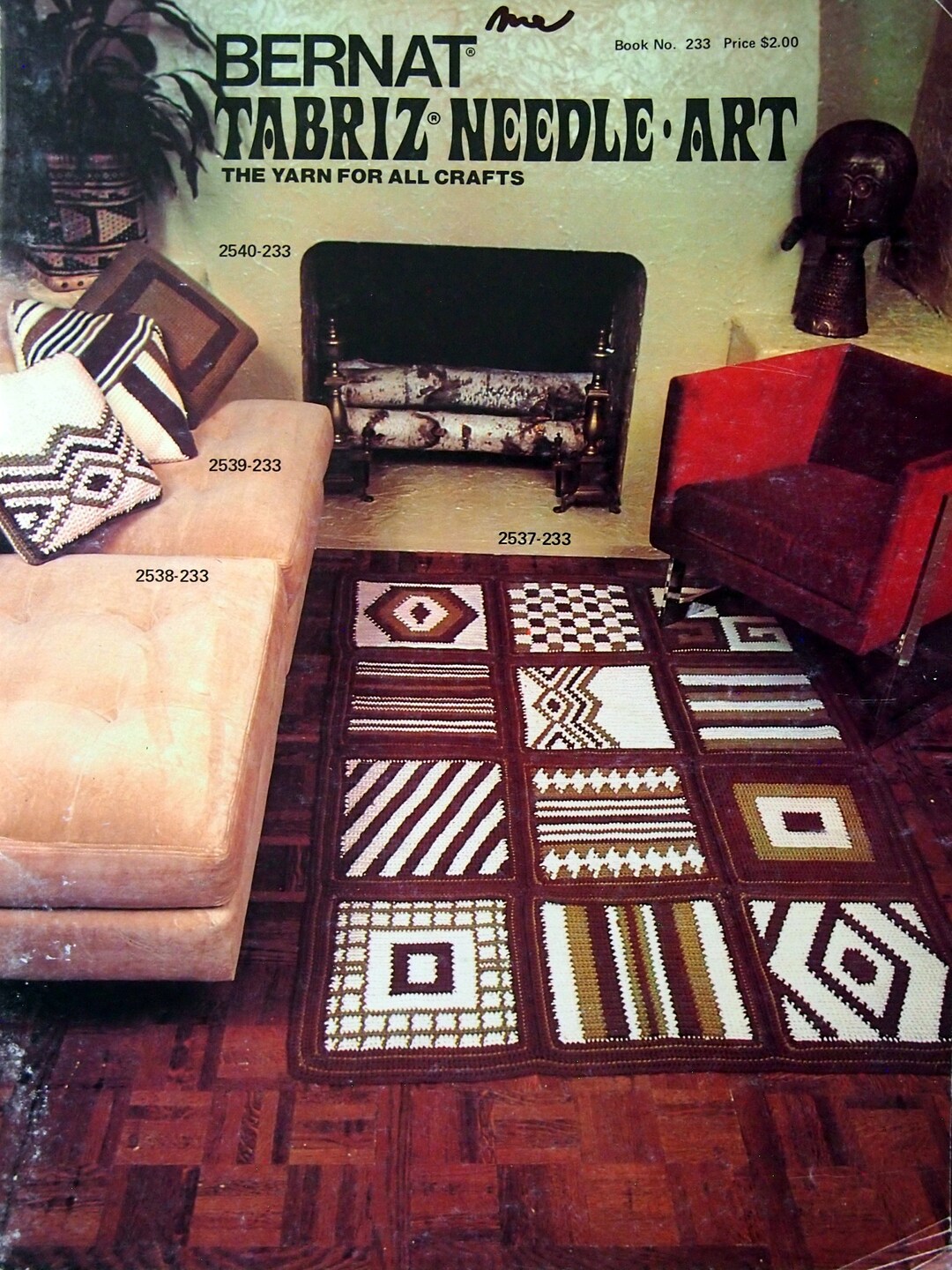 Tabriz Needle Art by Bernat Vintage Crochet, Knitting and Macrame ...