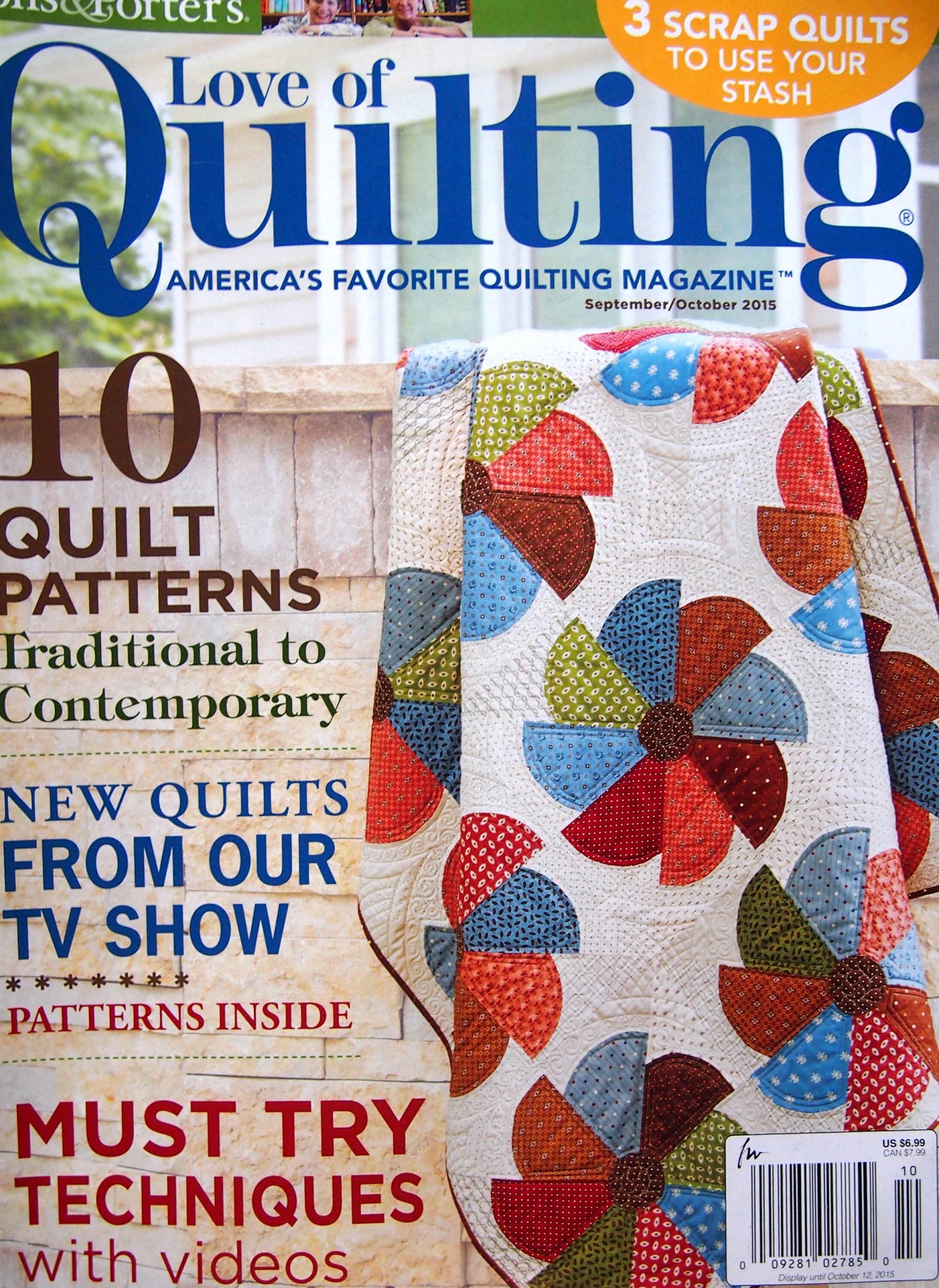 Love Of Quilting By Fons & Porter Quilting Pattern Magazine Etsy