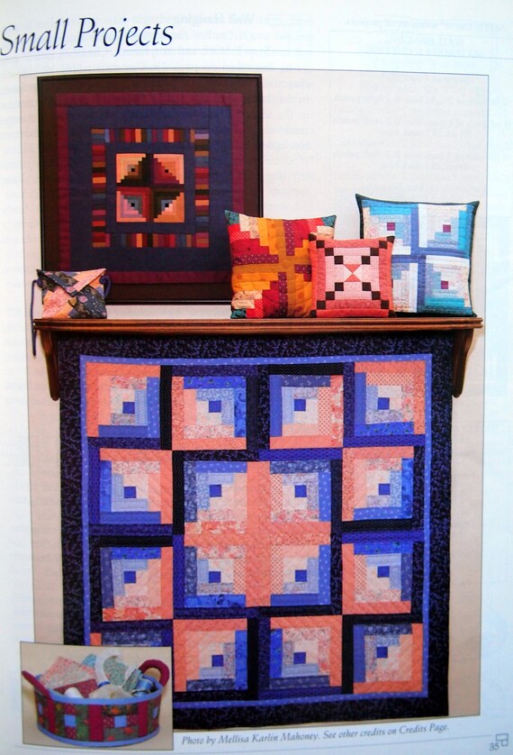 Log Cabin Quilts New Edition By Bonnie Leman And Judy Martin Etsy