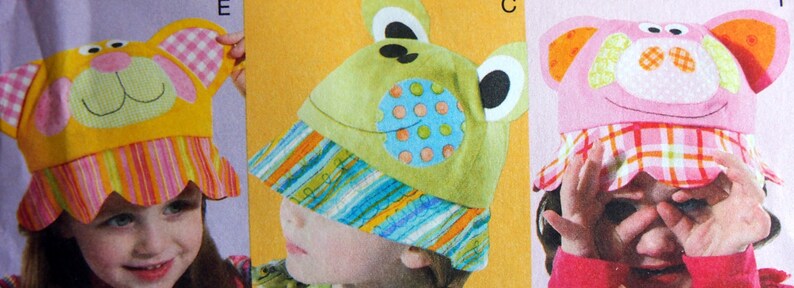 Children/'s Hats By McCall/'s Fashion Accessories M6616 Uncut Sewing Pattern 2012