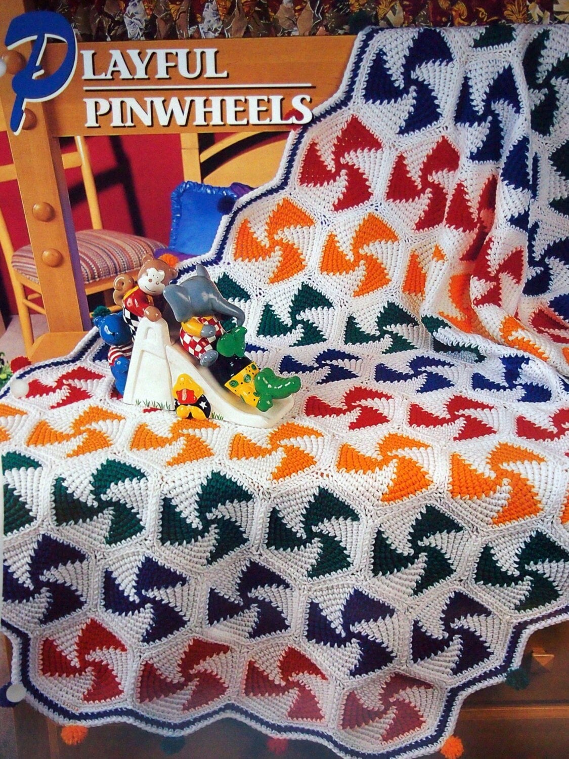 24 Pinwheel Crochet Patterns for Blankets, Decor, and Vintage-Inspired Gifts 20 Playful Pinwheels By Kathleen Garen And Annie's Crochet