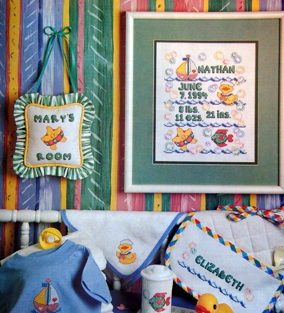 For the Love of Cross Stitch Vintage Cross Stitch Pattern Magazine