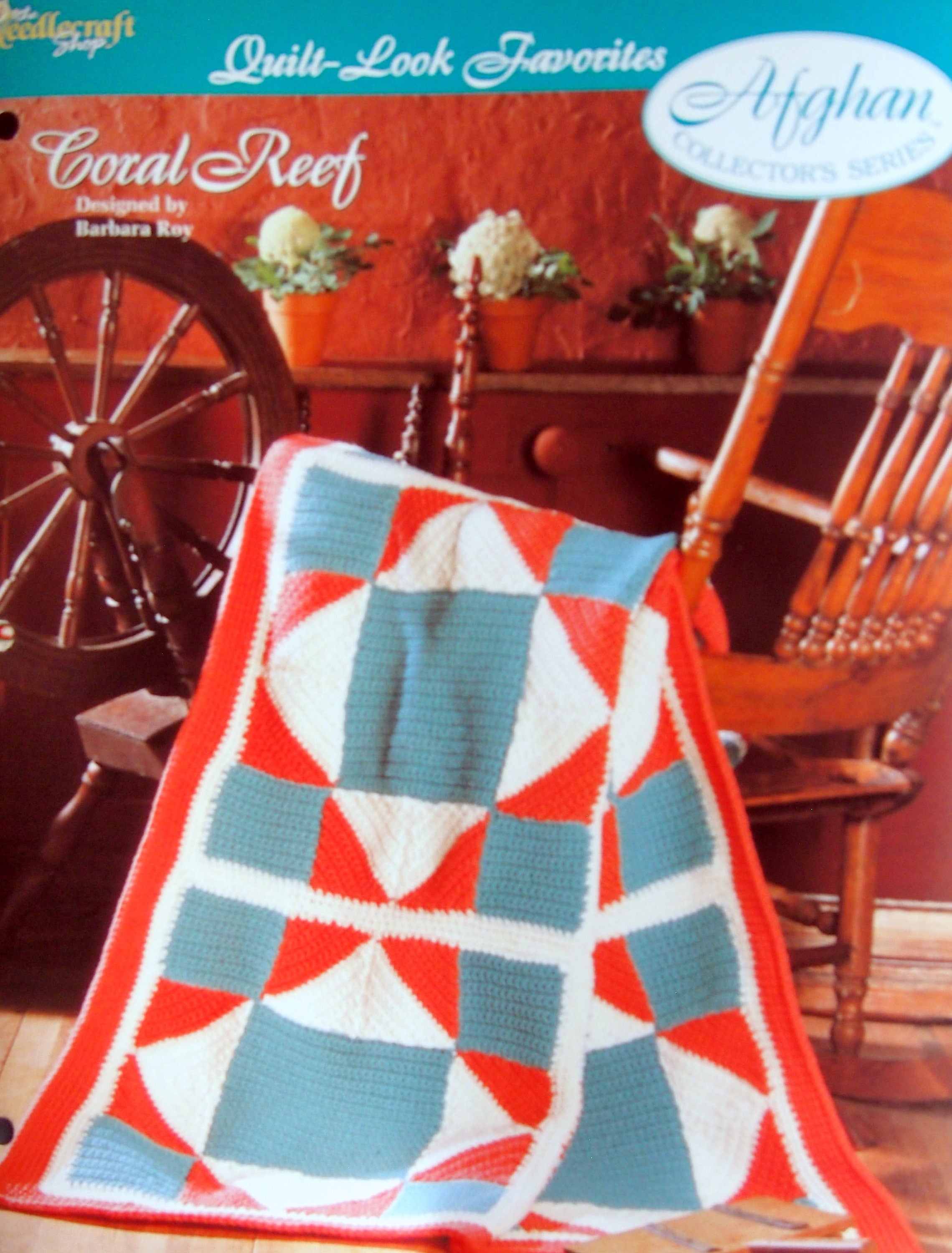 38 Beautiful Crochet Quilt Patterns You Will Want to Make 31 Coral Reef Quilt-Look Favorites Afghan Collector's Series