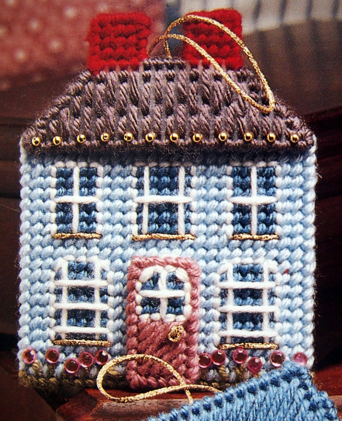 Potpourri Houses by Trudy Bath Smith Vintage Plastic Canvas Etsy