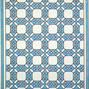 Duck And Ducklings (With Template) By Spinning Spools Vintage Quilt Pattern Leaflet And Template 1990