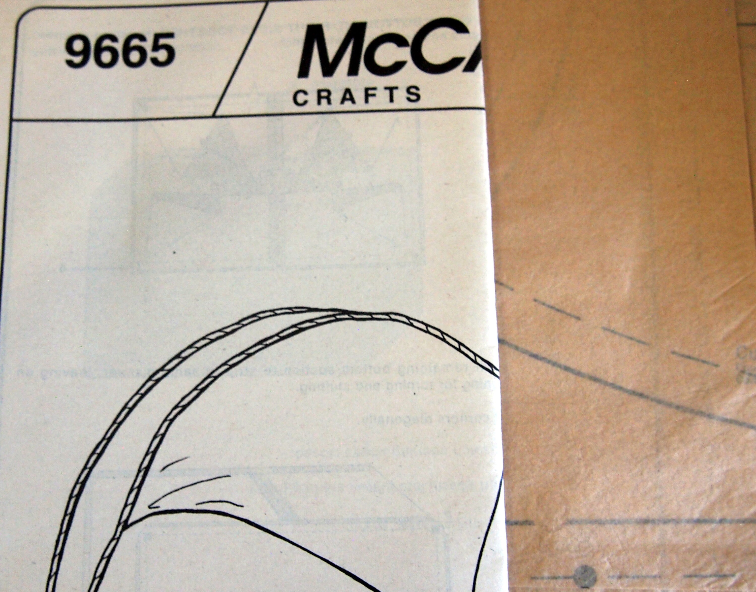 Kid Chair Mccall's Home Decorating 9665 Vintage Uncut Sewing Pattern ...