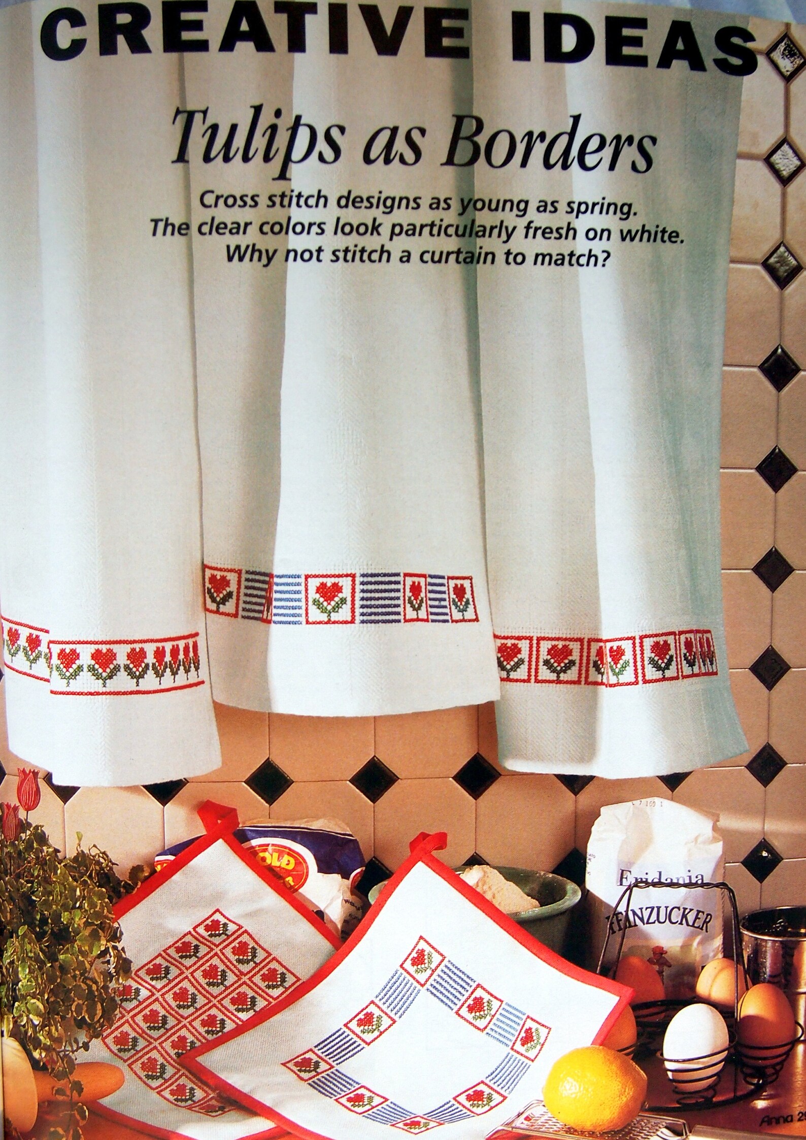 Anna Creative Needlework and Crafts by Aenne Burda Vintage Etsy