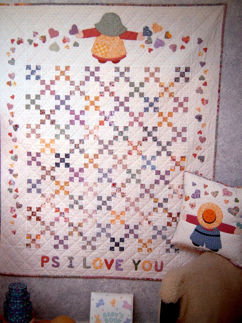 A Sequel By Nancy J Milligan Paperback Quilt Pattern Booklet 1996 P.S Smith /& Lynda S I Love You Two