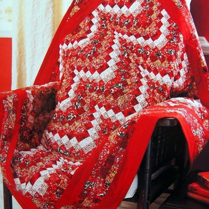 Edredones reutilizables: diseños que ahorran tiempo con restos de tela, por Lynne Edwards, libro de patrones de edredones de bolsillo (2006)