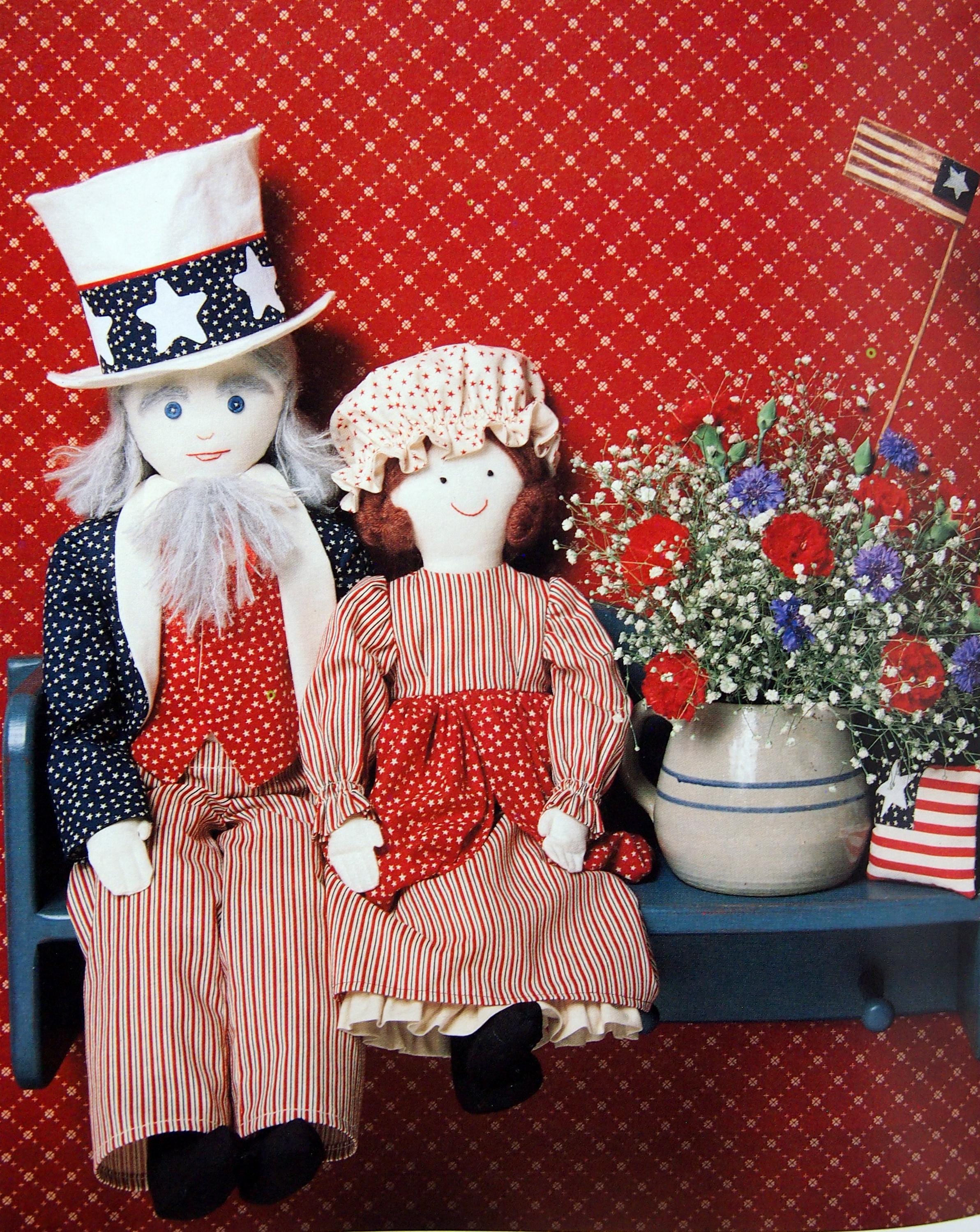 Country Fabric Scrap Crafts By Marti Michell Vintage Hardcover Sewing Pattern Book 1990