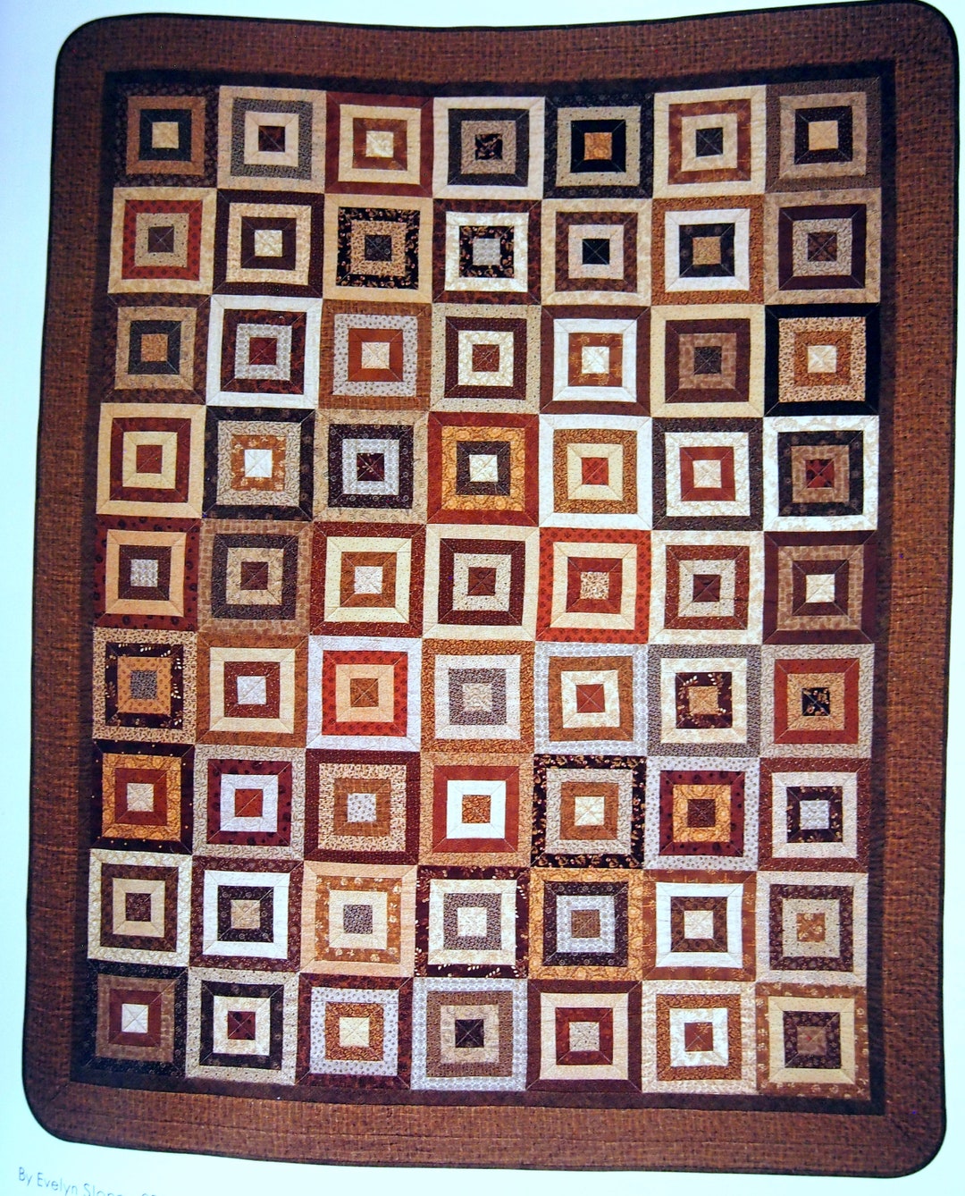 Photo inspiration: Fresh Look at Log Cabin Fever Innovative Designs For Traditional Quilts By Evelyn