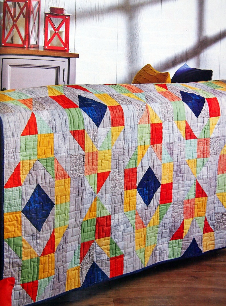 Quilt Sampler By Better Homes And Gardens Quilt Pattern Etsy