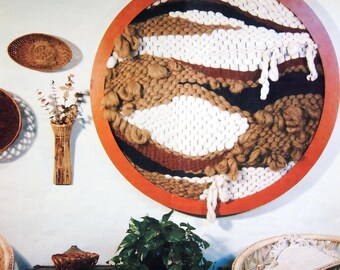 Soft And Simple Weaving By Mona Fisk Vintage Weaving Pattern Leaflet 1978
