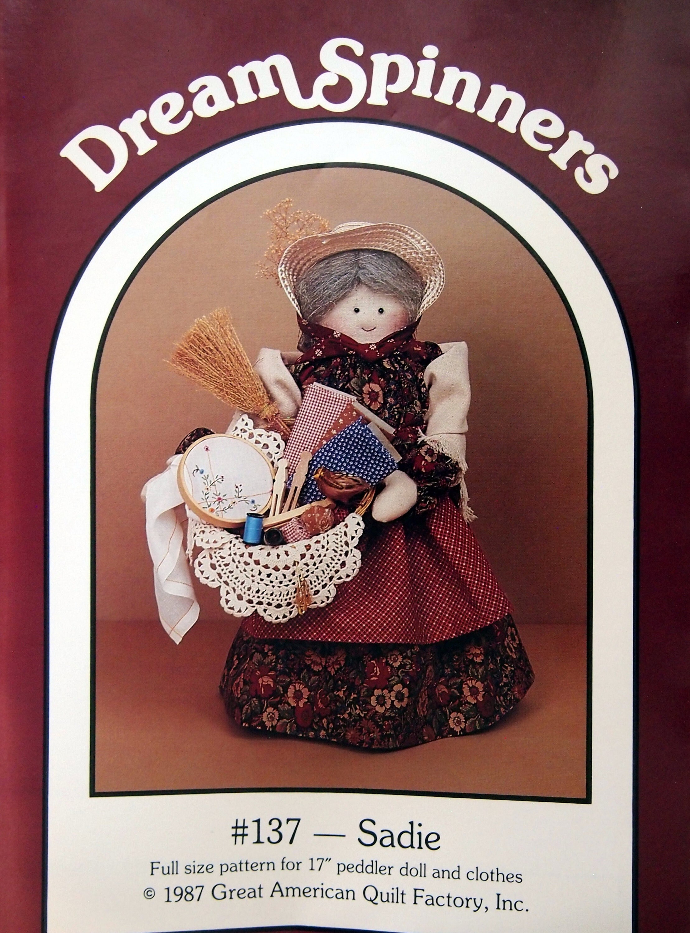 Craft Supplies & Tools Doll & Model Making Vintage Sewing Pattern