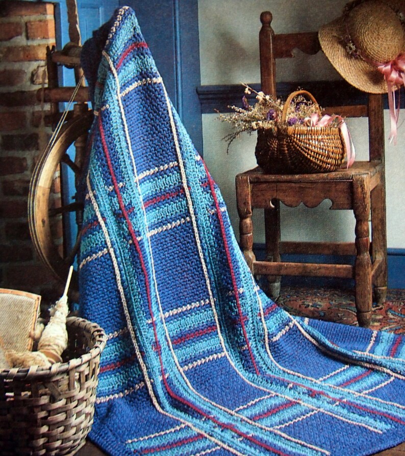 Afghans to Knit & Crochet by Better Homes and Gardens Vintage Etsy