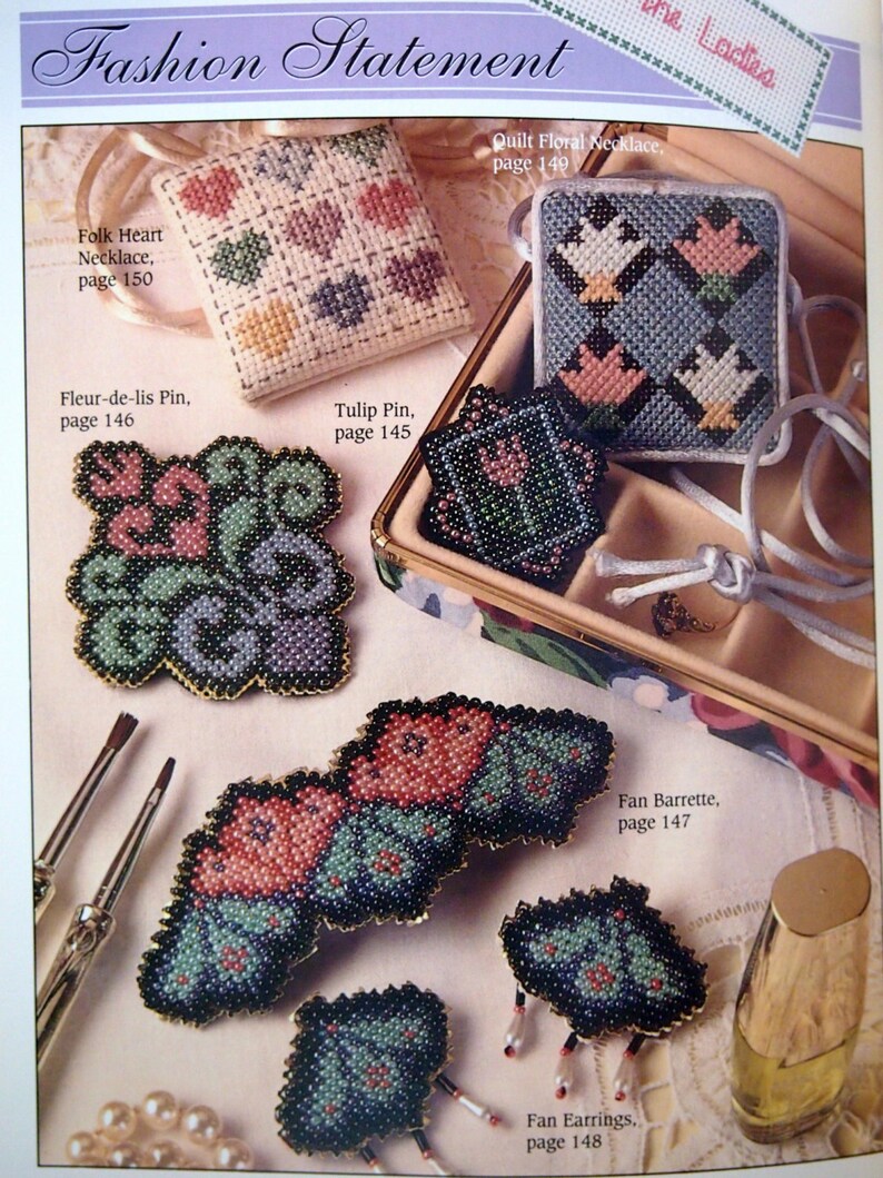 100 Weekend Cross Stitch Gifts By Barbara Finwall And Nancy Javier Cross Stitch Book Vintage 1993