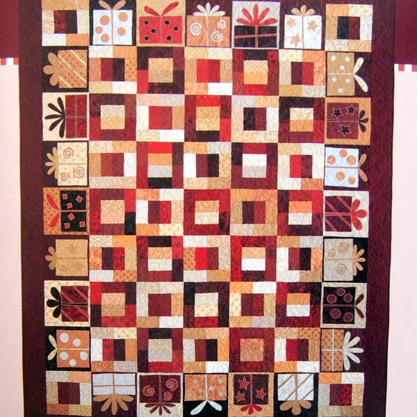 A Cozy Quilted Christmas - 90 Designs, 17 Projects To Decorate Your Home By Kim Schaefer Paperback Quilting Pattern Book 2007