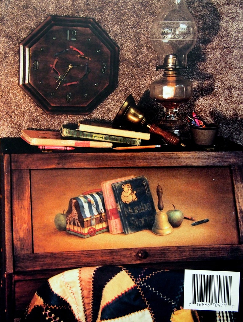 Images Of Home How To Paint Realistic Still Life Designs With Oils By Jan Scheuerman MDA Vintage Oil Painting Pattern Book 1999 image 3