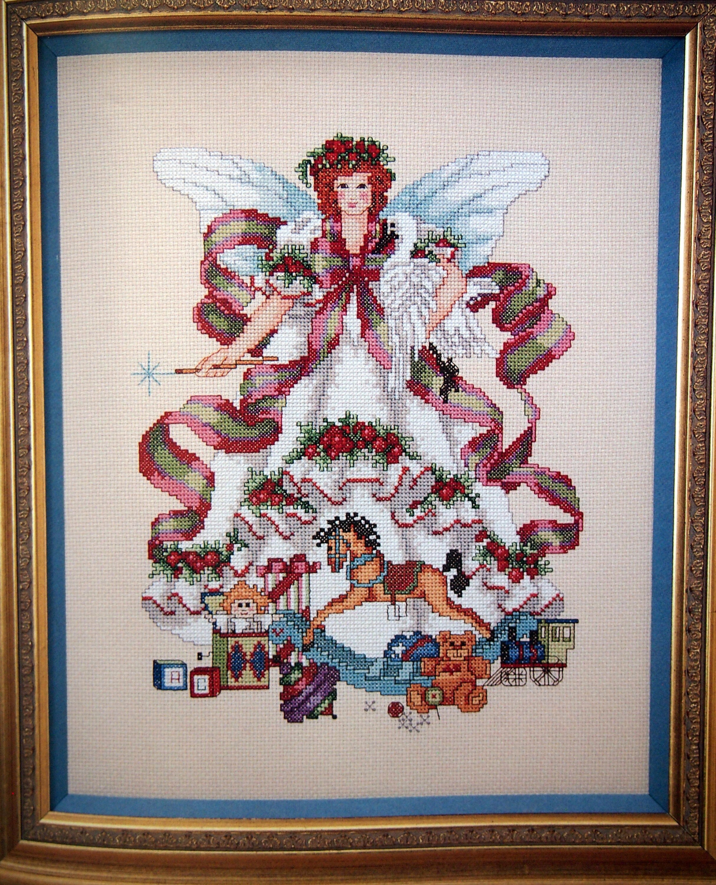 Faeries - 6 Magical Designs by Barbara Baatz Vintage Cross Stitch