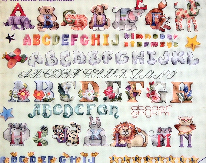 The Ultimate Cross Stitch Alphabet Book by the Kooler Design Studio