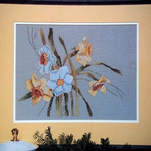 Daffodil Garden Von Ginger Gouger Miller And Ginger & Spice Gezähltes Kreuzstichmuster Broschüre Undatiert