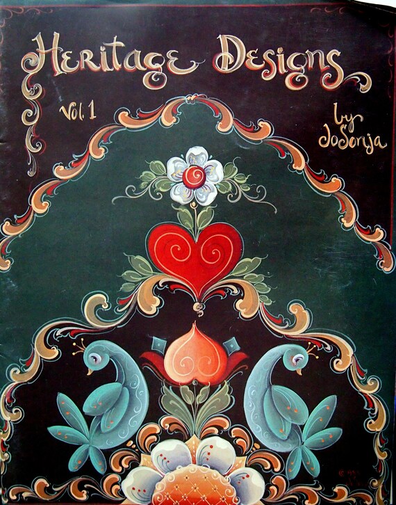 Heritage Designs Vol. 1 by Jo Sonja Jansen Vintage Tole and