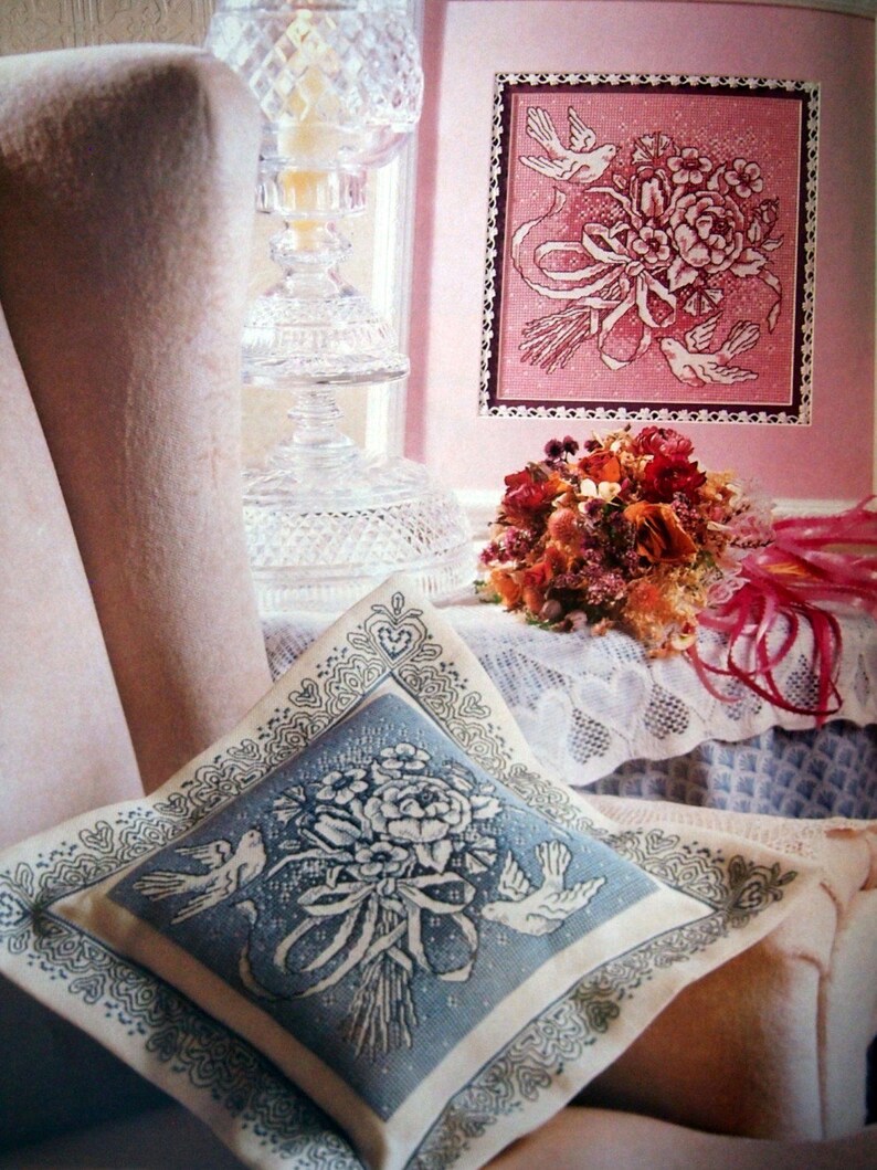 Cross Stitch And Country Crafts Vintage Cross Stitch Pattern Magazine MarchApril 1990