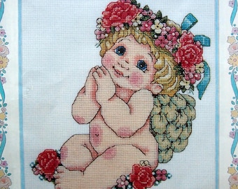 Say Your Prayers - Dreamsicles By Angela Pullen Vintage Counted Cross Stitch Kit 1995