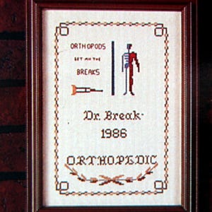 Professionals 3 - Book 18 von Dennis Originals Vintage Counted Cross Stitch Pattern Leaflet 1986