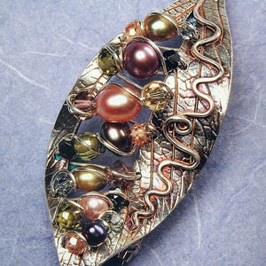More Metal Clay For Beaders - 18 Innovative Projects By Irina Miech Paperback Metal Clay Jewelry Making Book 2007