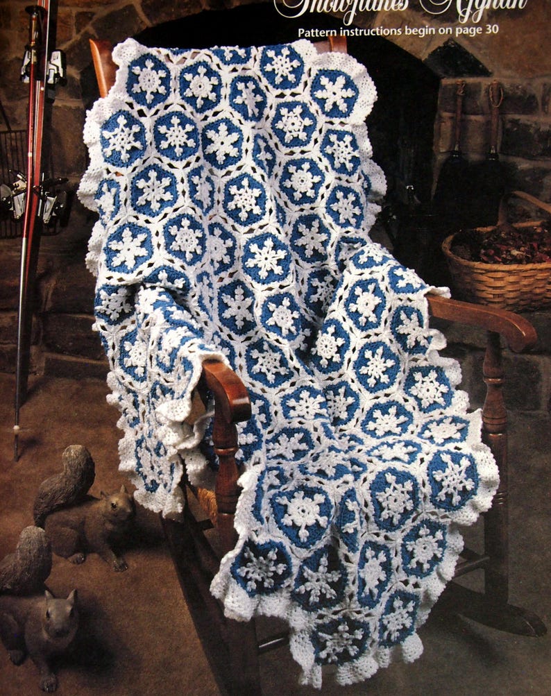 Award Winning Afghans by Annie's Attic Vintage Crochet Pattern Booklet ...