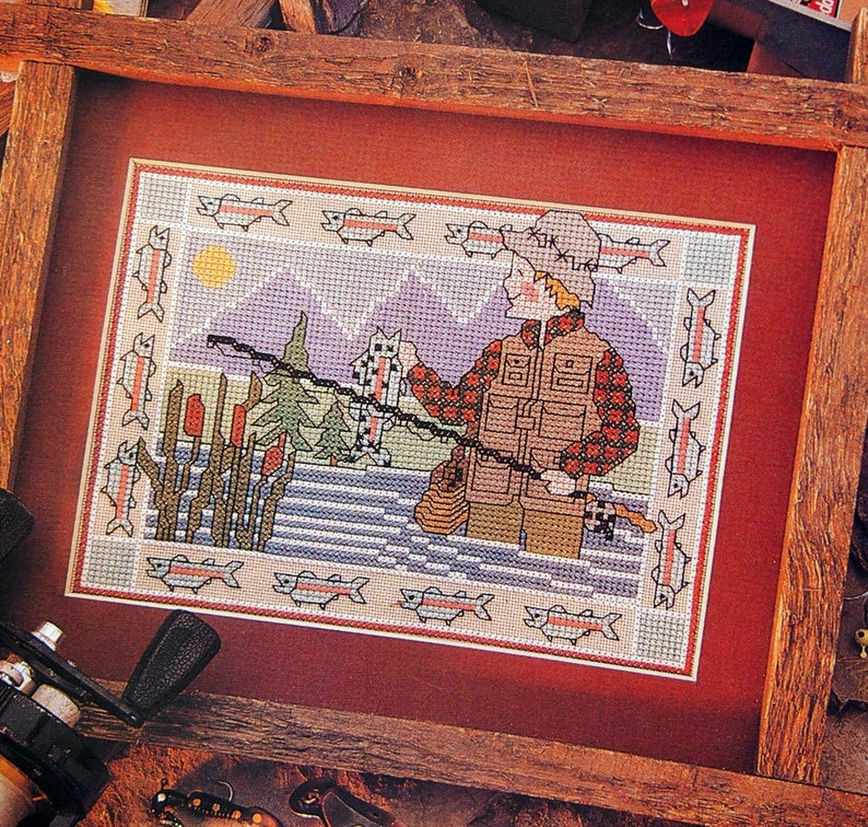 Just Cross Stitch Vintage Cross Stitch Pattern Magazine June Etsy