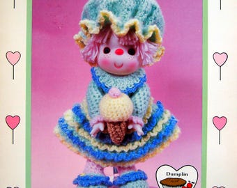 Vintage - Dumpling Designs - Crochet Doll Patterns  display picture 1