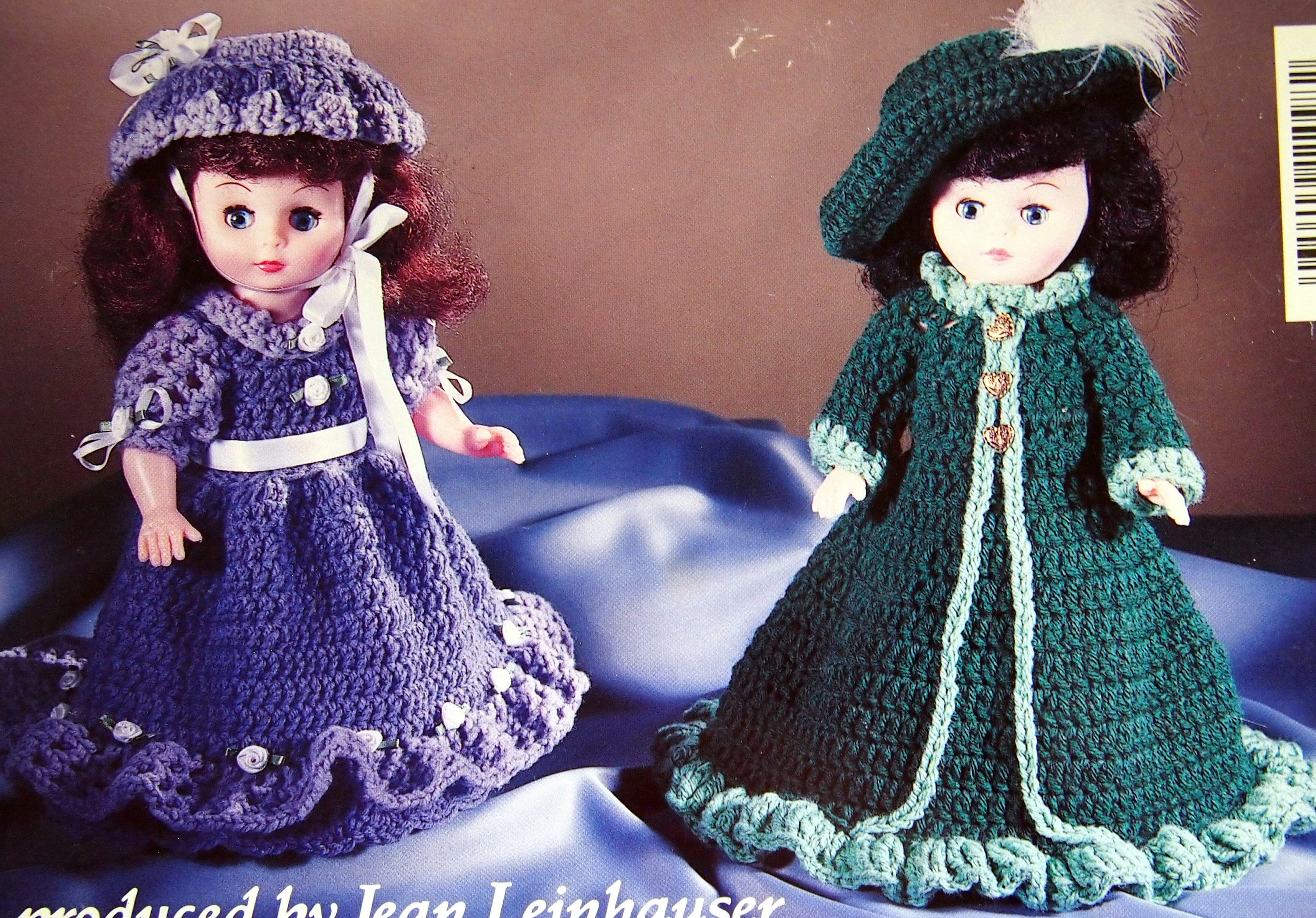 Melody Dolls for 13-inch Dolls by Jan Hatfield Vintage Crochet