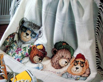 For the Love of Cross Stitch Vintage Cross Stitch Pattern Magazine