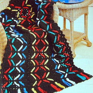 How To Crochet 'N' Weave - 4 Projekte mit nur Zwei Grundstichen! Von Andy Ashley und Annie's Attic Crochet 'N' Weave Pattern Leaflet 2003