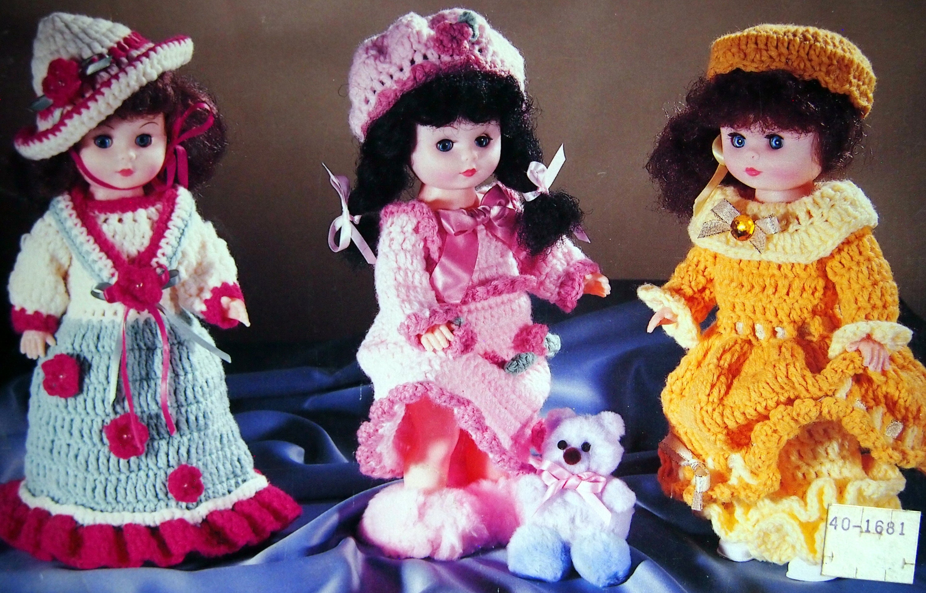 Melody Dolls for 13-inch Dolls by Jan Hatfield Vintage Crochet