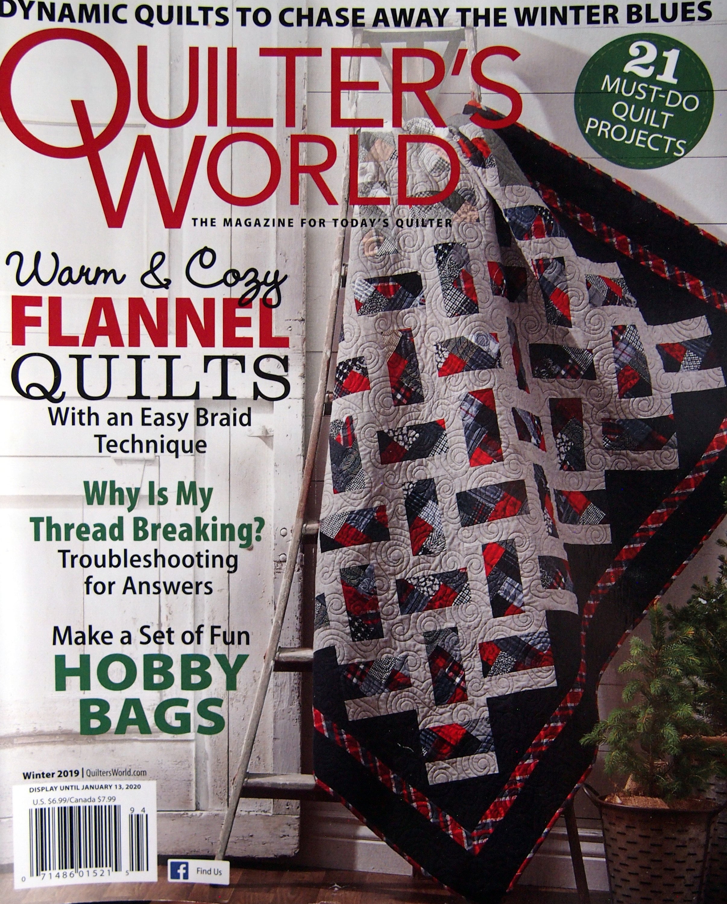 Canadian Quilter Magazine - Winter 2019 Canadian Quilter Magazine - Winter 2019