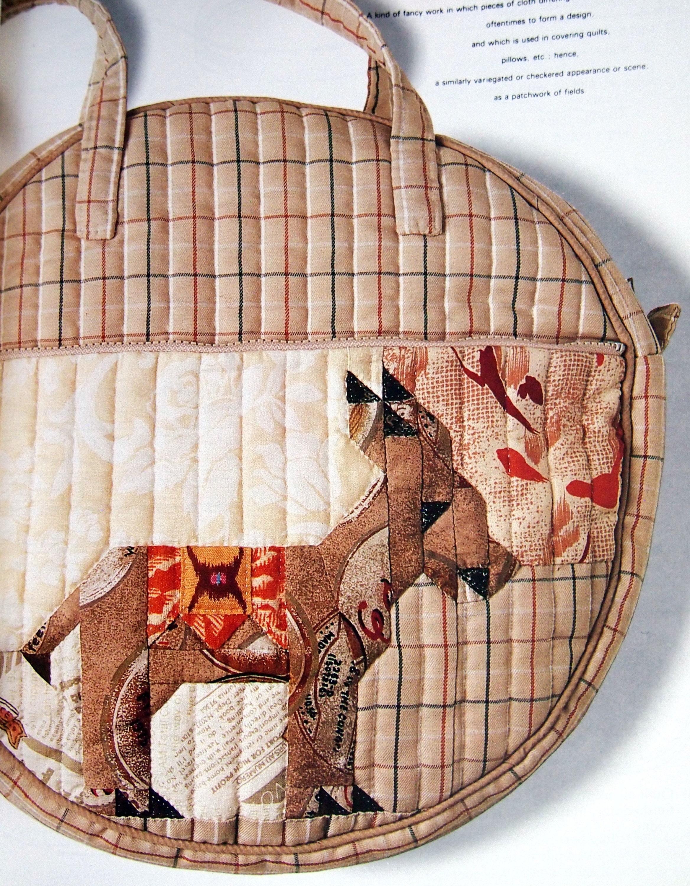 Patchwork Bags by Chuck Nohara and Ondori Vintage Patchwork Sewing