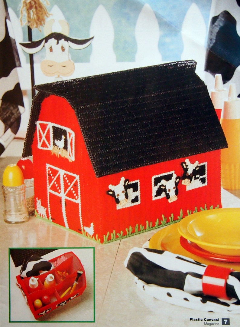 Plastic Canvas Magazine Vintage Plastic Canvas Pattern Magazine NovemberDecember 1995