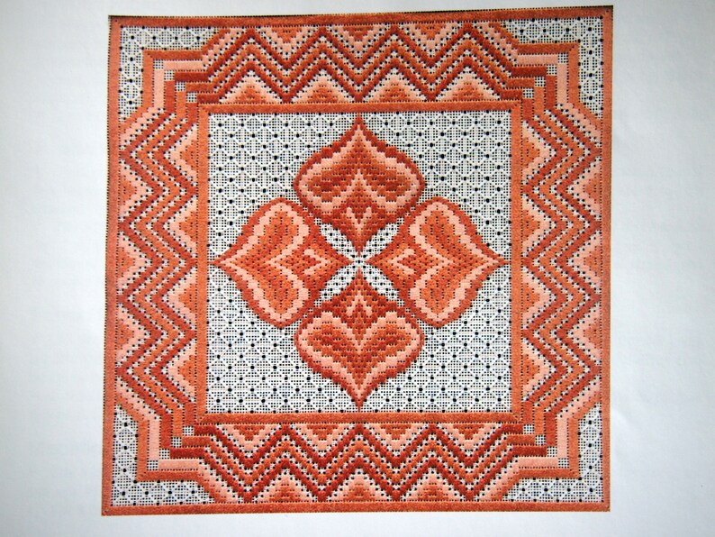 Fall Pulled Thread And Florentine Embroidery By Jane D Zimmerman Pulled Thread And Embroidery Pattern Chartpack 1999